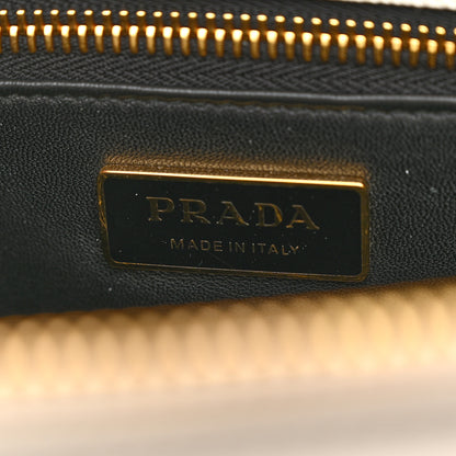 Prada Saffiano Lux Ombre Small Galleria Double Zip Tote Gradient White 6 of 10