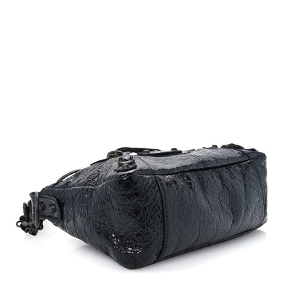 Balenciaga Agneau Arena Classic Hardware Mini Le City Moto Black 4 of 11