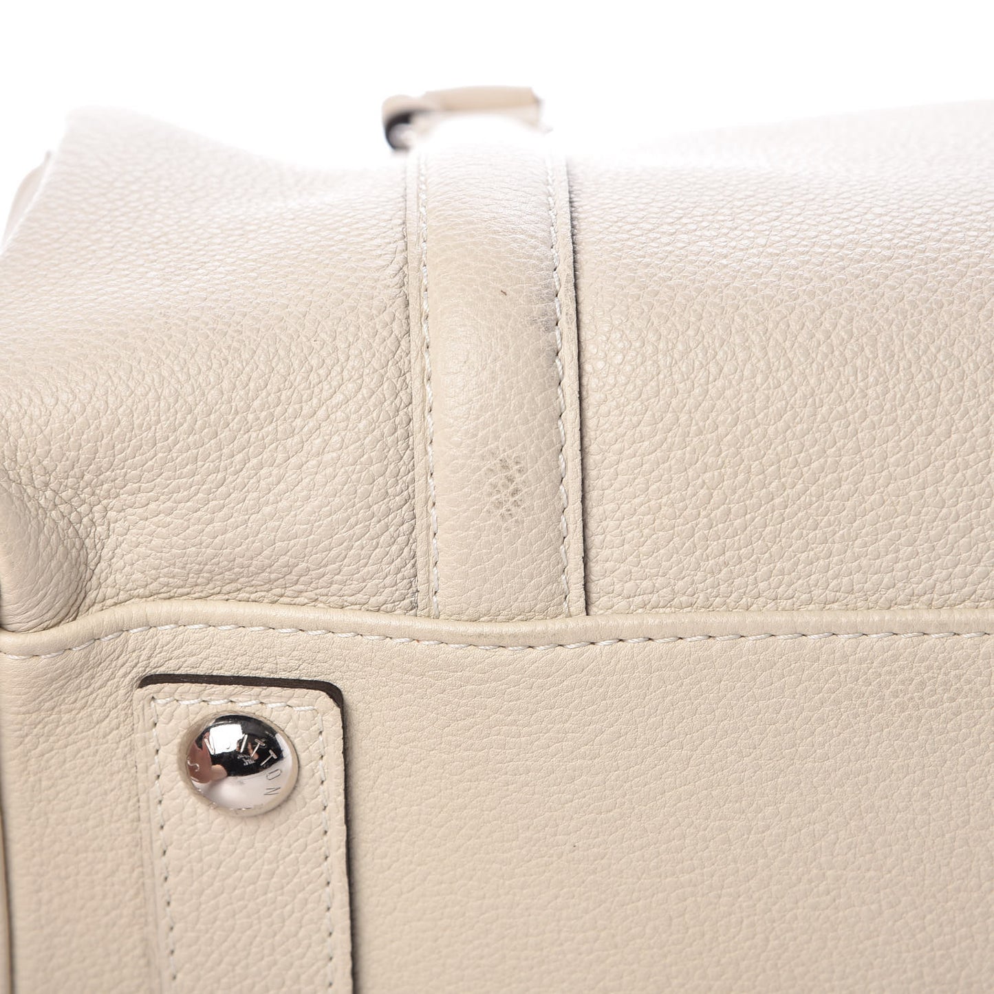 Veau Cachemire SC Bag BB Blanc Casse