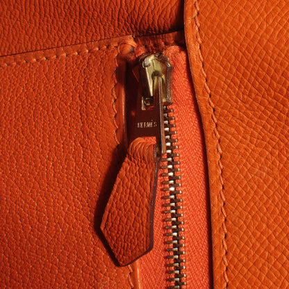 Hermes Courchevel Whitebus 40 Orange 9 of 10