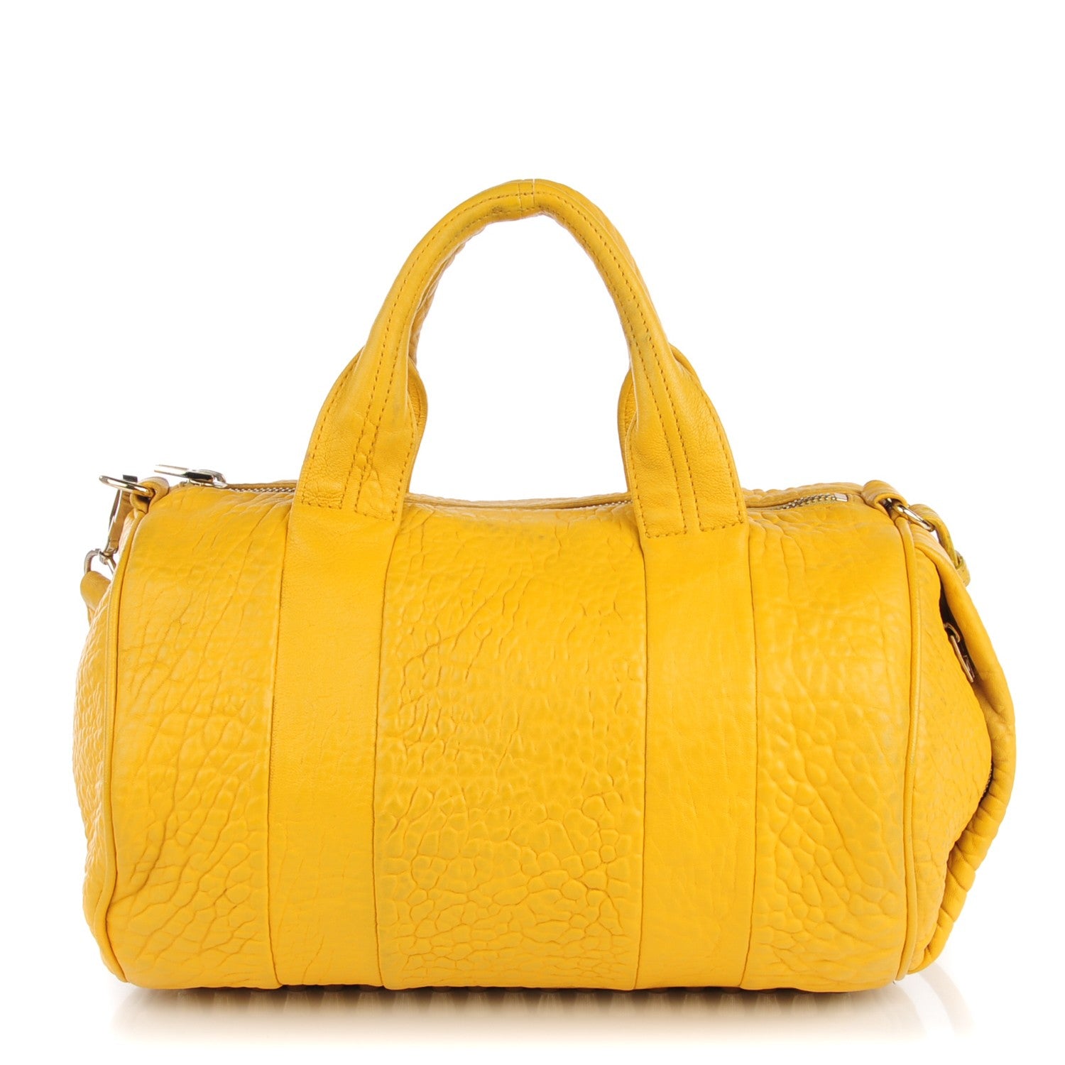 Alexander Wang Pebbled Lambskin Rocco Yellow Light Gold Hardware 1 of 13