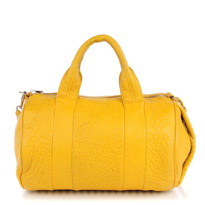 Alexander Wang Pebbled Lambskin Rocco Yellow Light Gold Hardware 1 of 13
