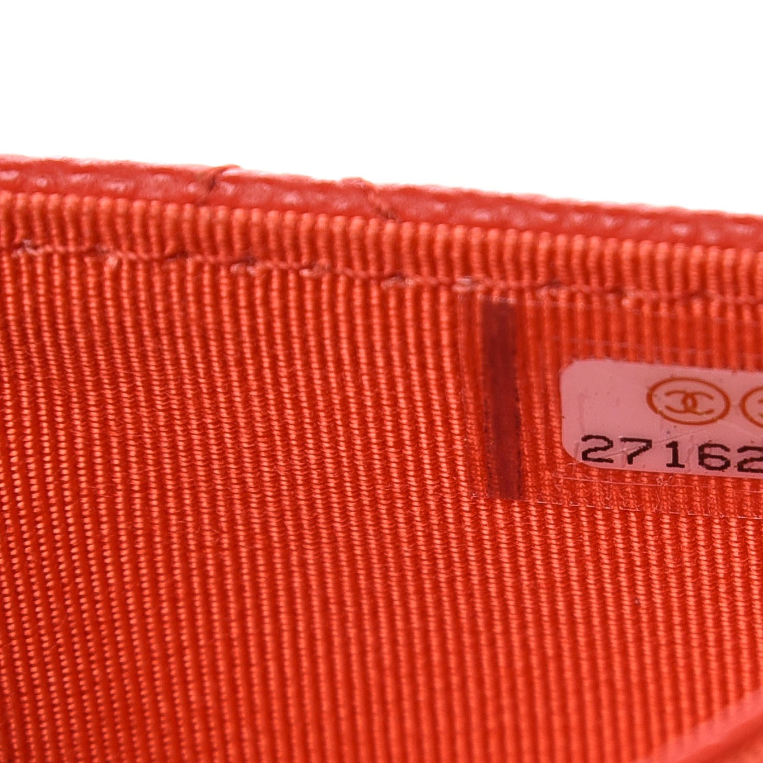 Chanel Caviar Quilted Flap Card Holder Red 7 of 8