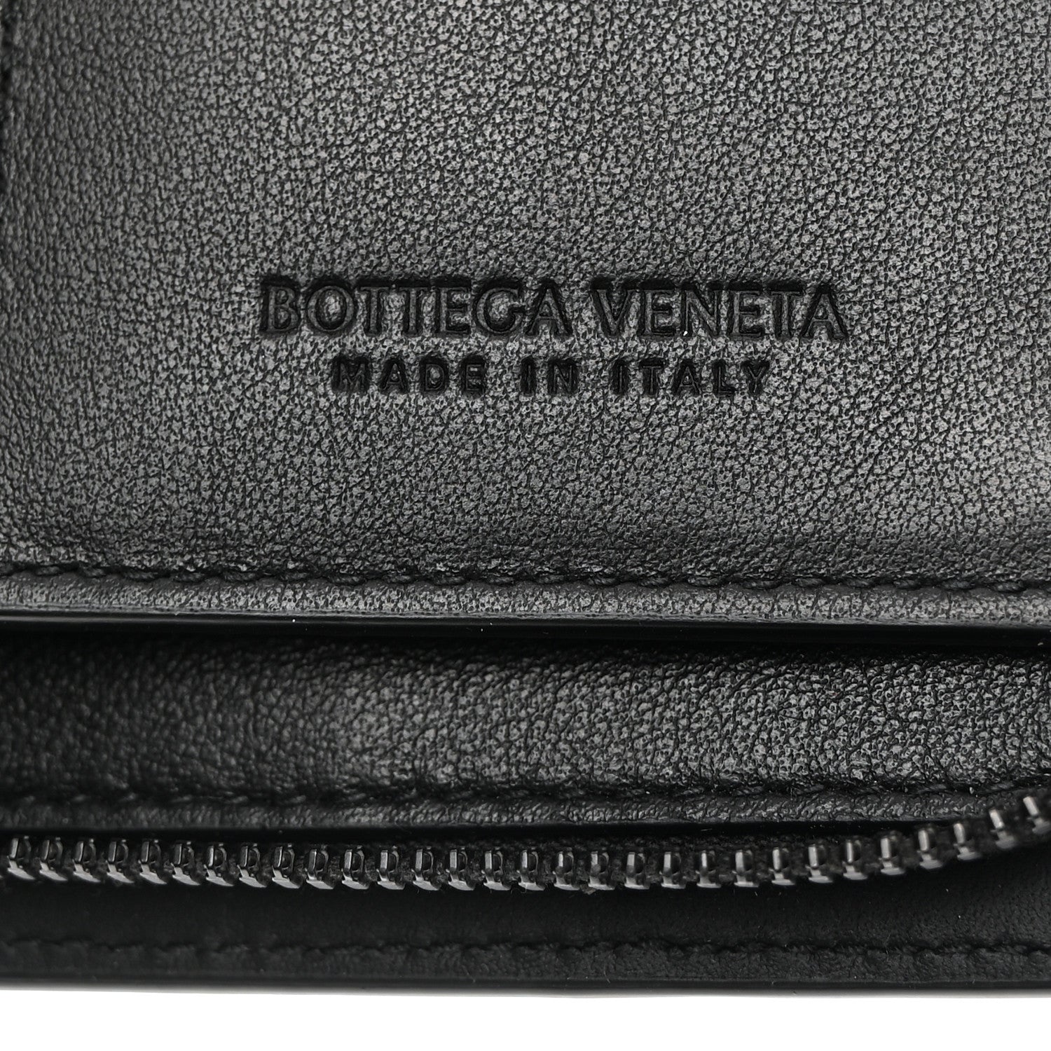 Bottega Veneta Nappa Intrecciato Zip Around Wallet Black 6 of 8