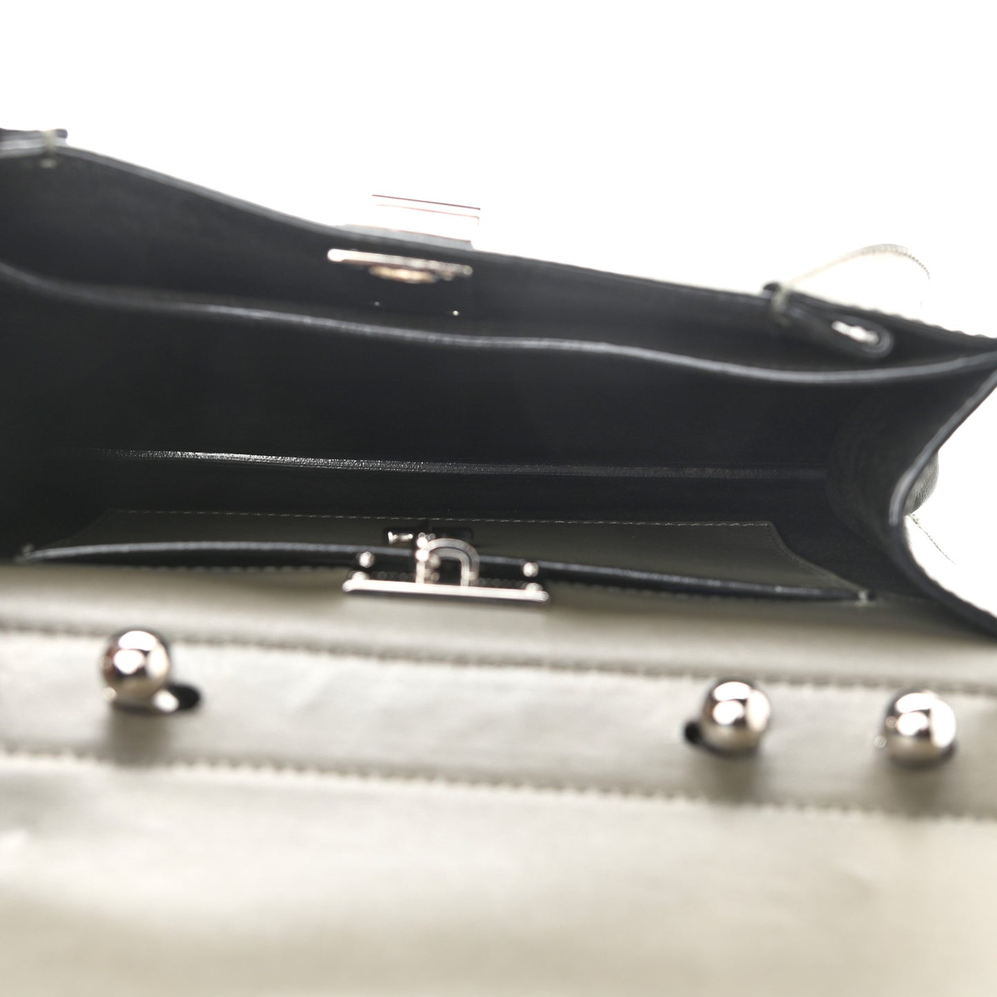 Calfskin Small Hava Top Handle Bag Cypress