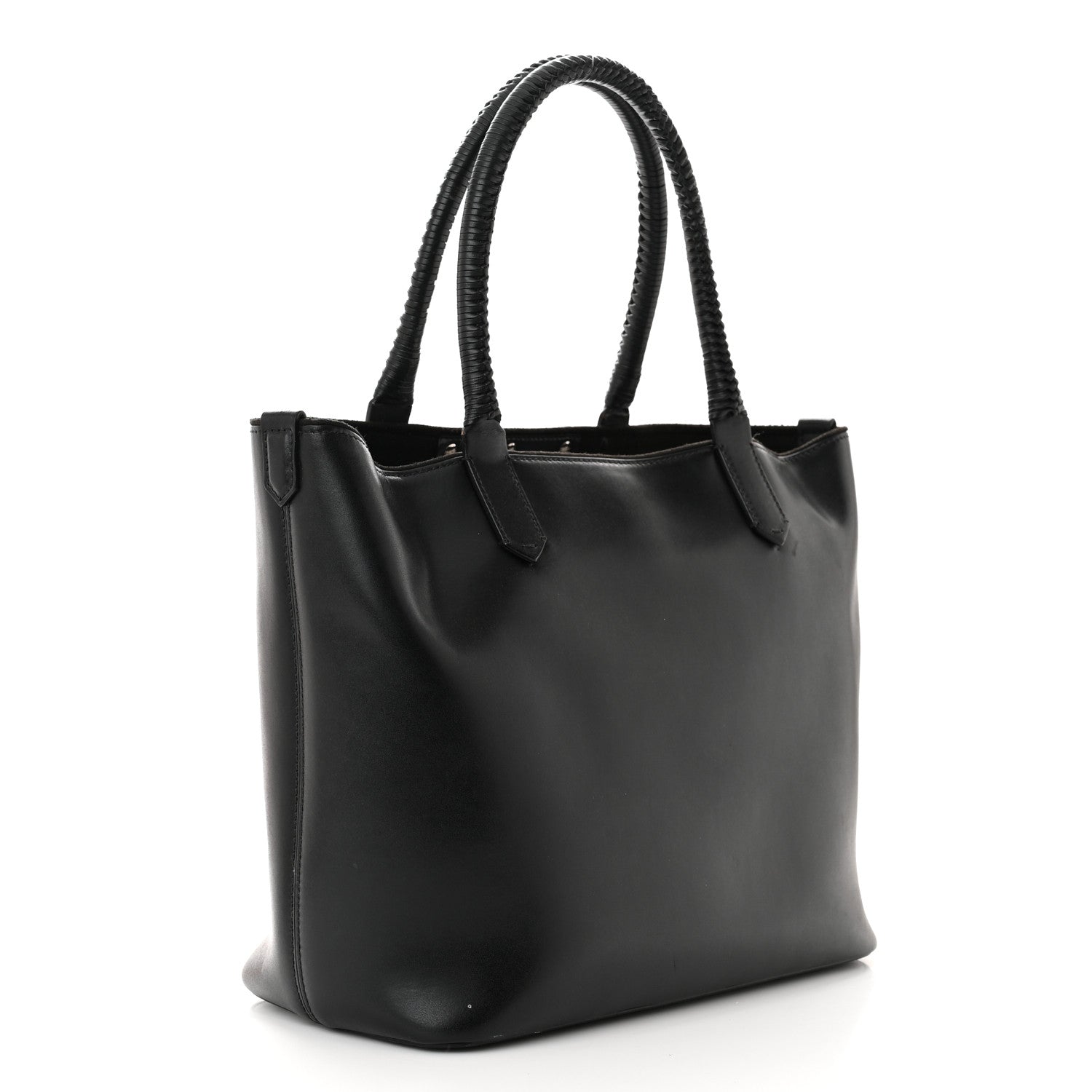 Givenchy Calfskin Medium Antigona Whipstitch Handle Tote Black 3 of 14