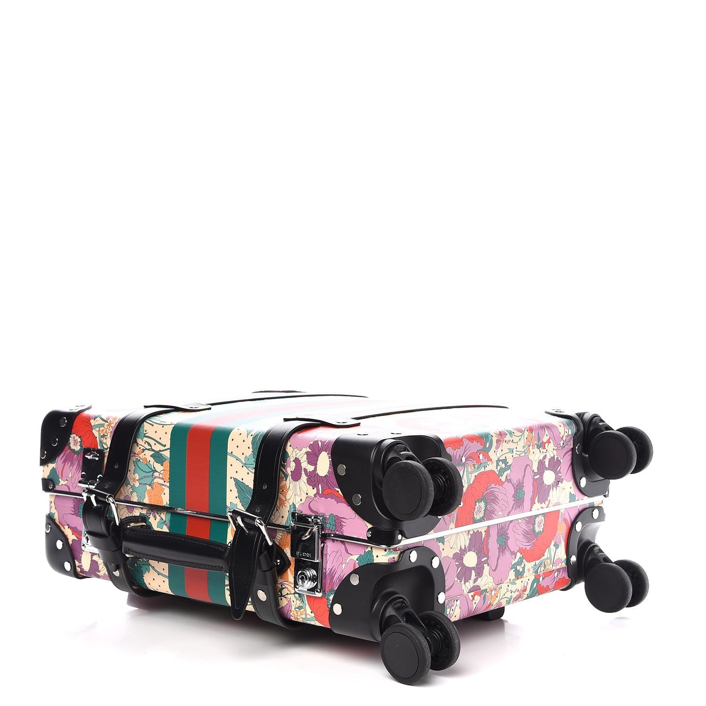 GG Floral Web Carry On Trolley Multi