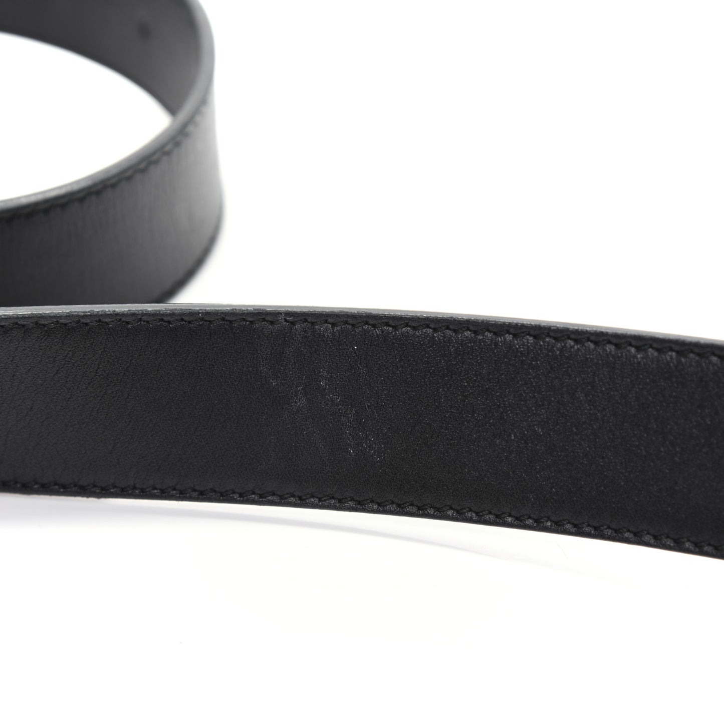 Calfskin Double G 30mm Belt 80 32 Black