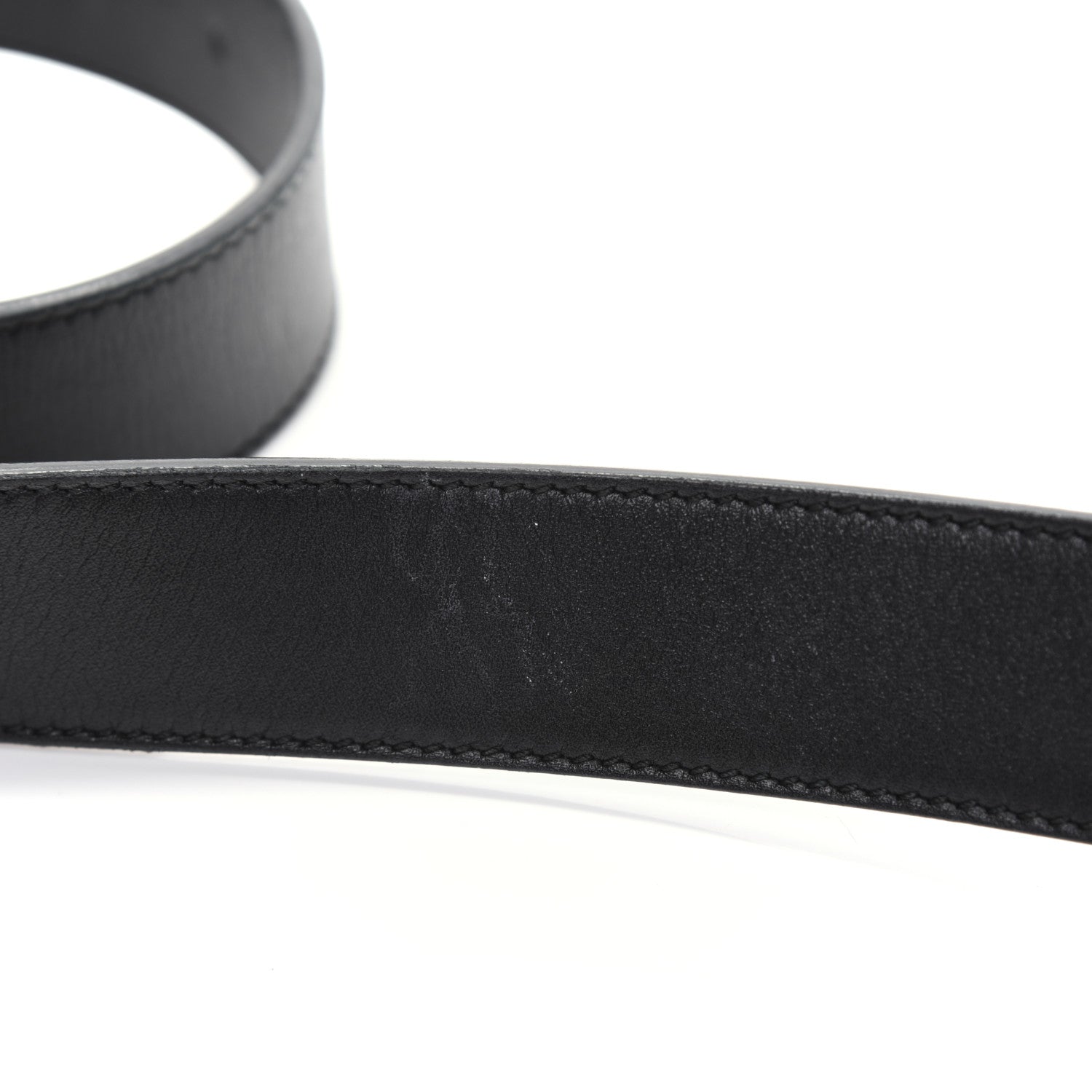 Gucci Calfskin Double G 30mm Belt 80 32 Black 9 of 9