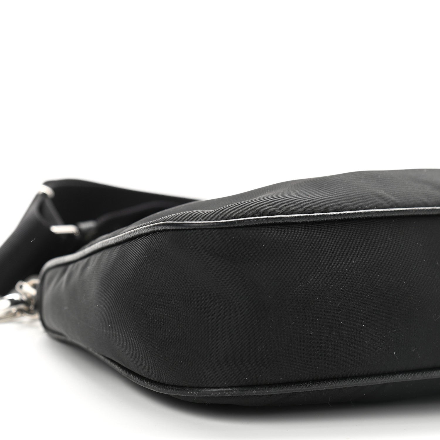 Prada Nylon Re-Edition 2005 Shoulder Bag Black 9 of 10
