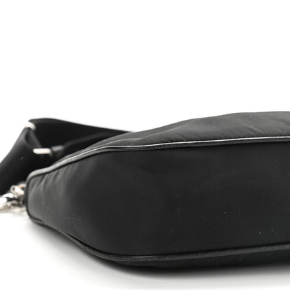 Prada Nylon Re-Edition 2005 Shoulder Bag Black 9 of 10