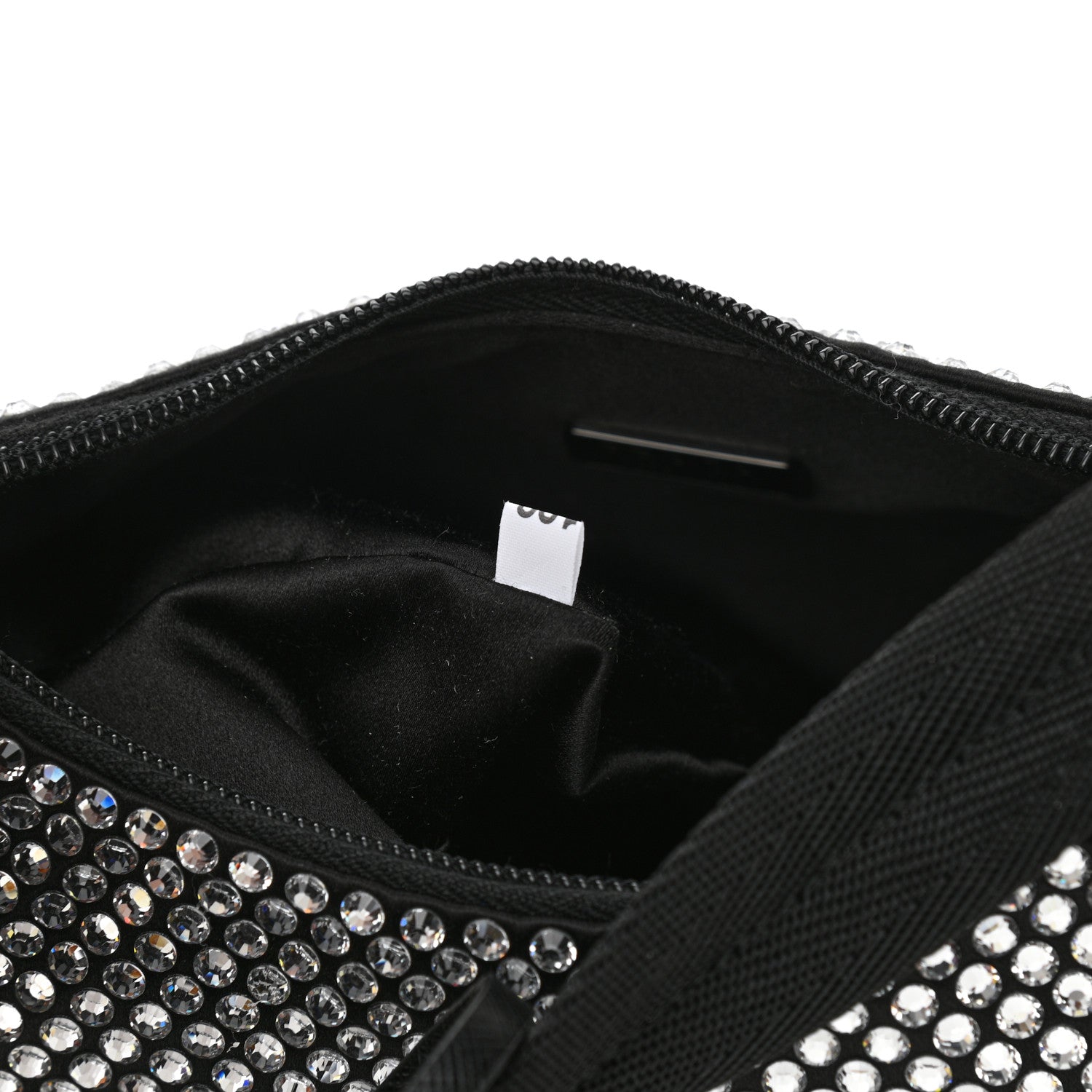 Prada Satin Crystal Mini Re-Edition 2000 Bag Cristal 7 of 10