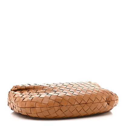 Bottega Veneta Nappa Intrecciato Teen Jodie Hobo Caramel 4 of 12