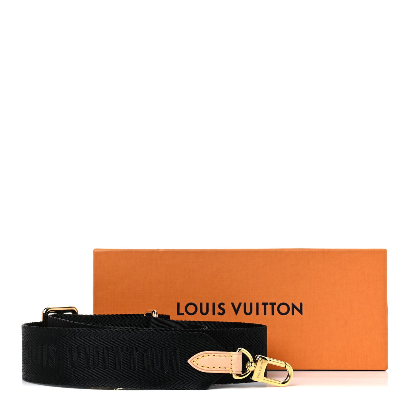 Monogram Multi Pochette Accessories Bandouliere Shoulder Strap Black