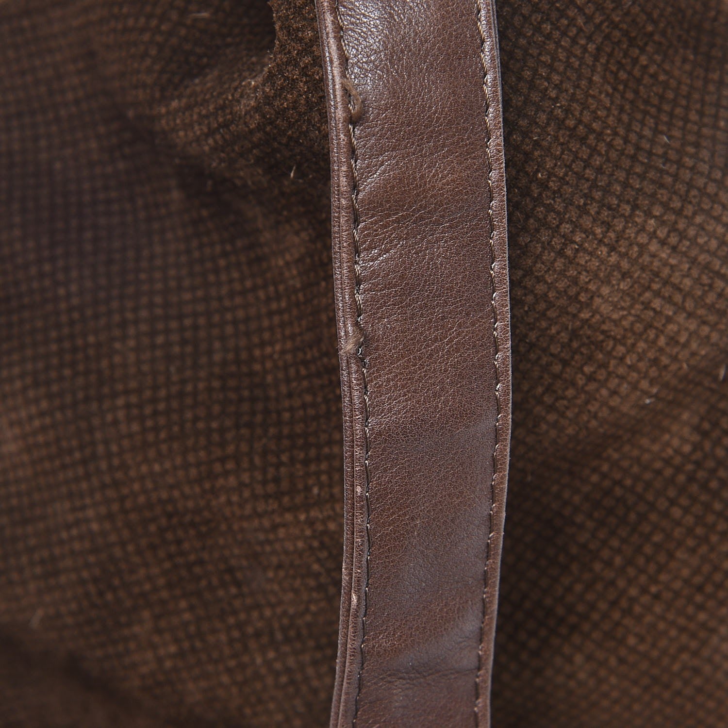 Bottega Veneta Suede Drawstring Shoulder Bag Brown 11 of 12