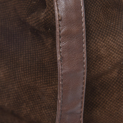 Bottega Veneta Suede Drawstring Shoulder Bag Brown 11 of 12