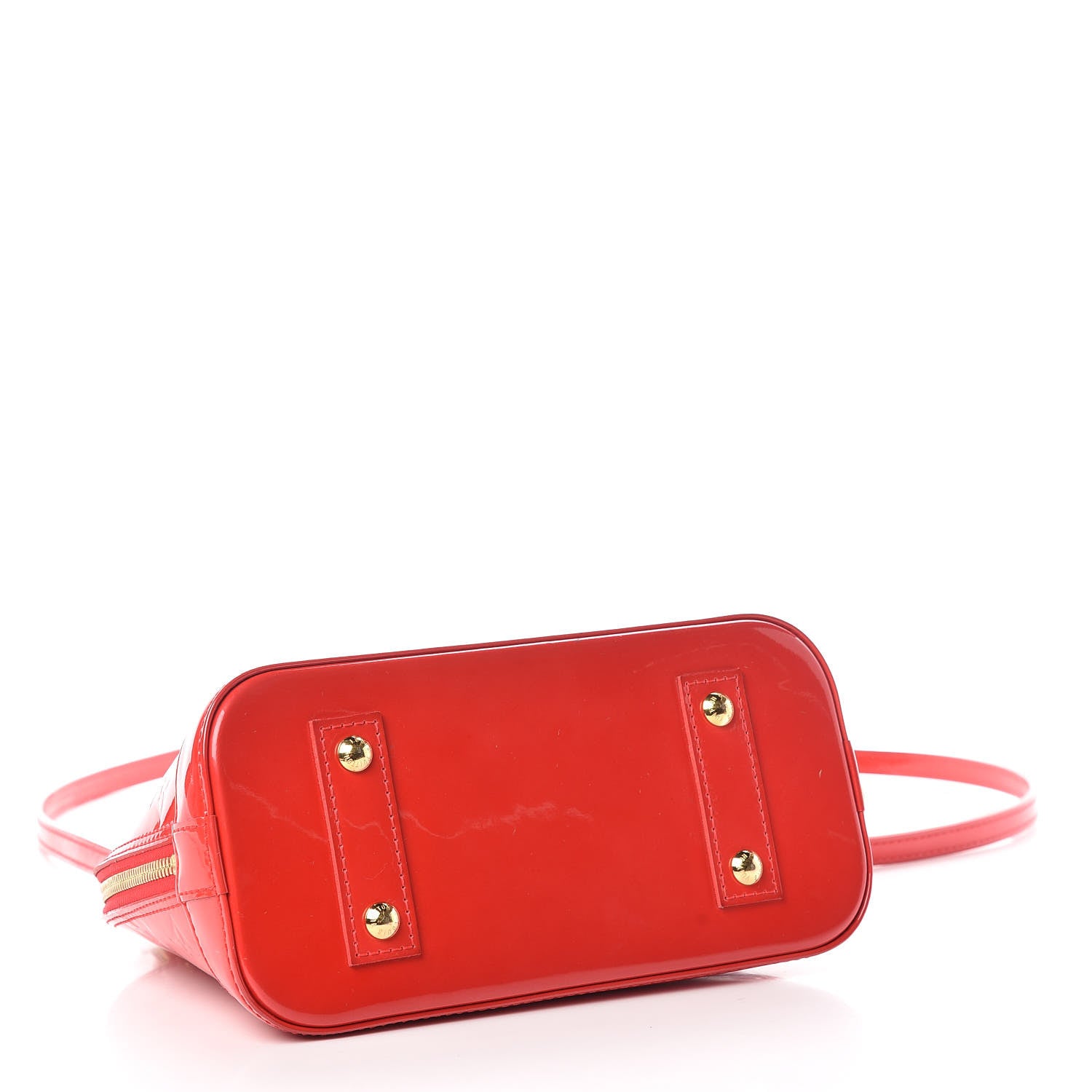 Louis Vuitton Vernis Alma BB Rouge Grenadine 4 of 13