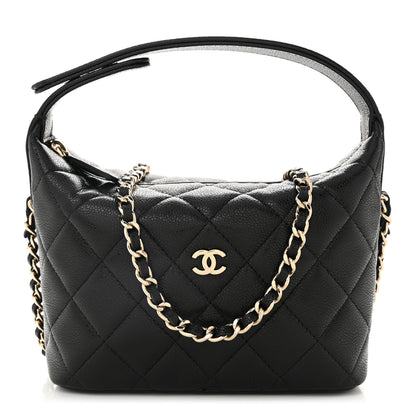 Chanel Caviar Quilted Hobo Black 1 of 11