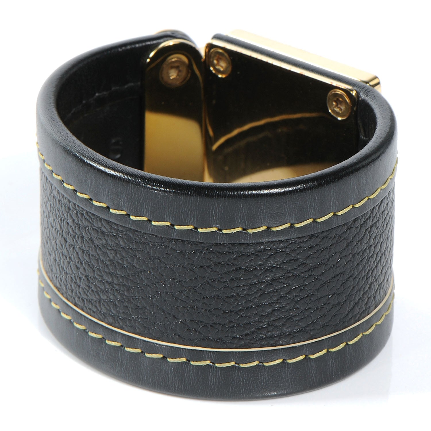 Louis Vuitton Suhali S Lock Bracelet Black 3 of 6