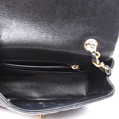 Chanel Caviar Quilted Mini Rectangular Flap Black 6 of 9