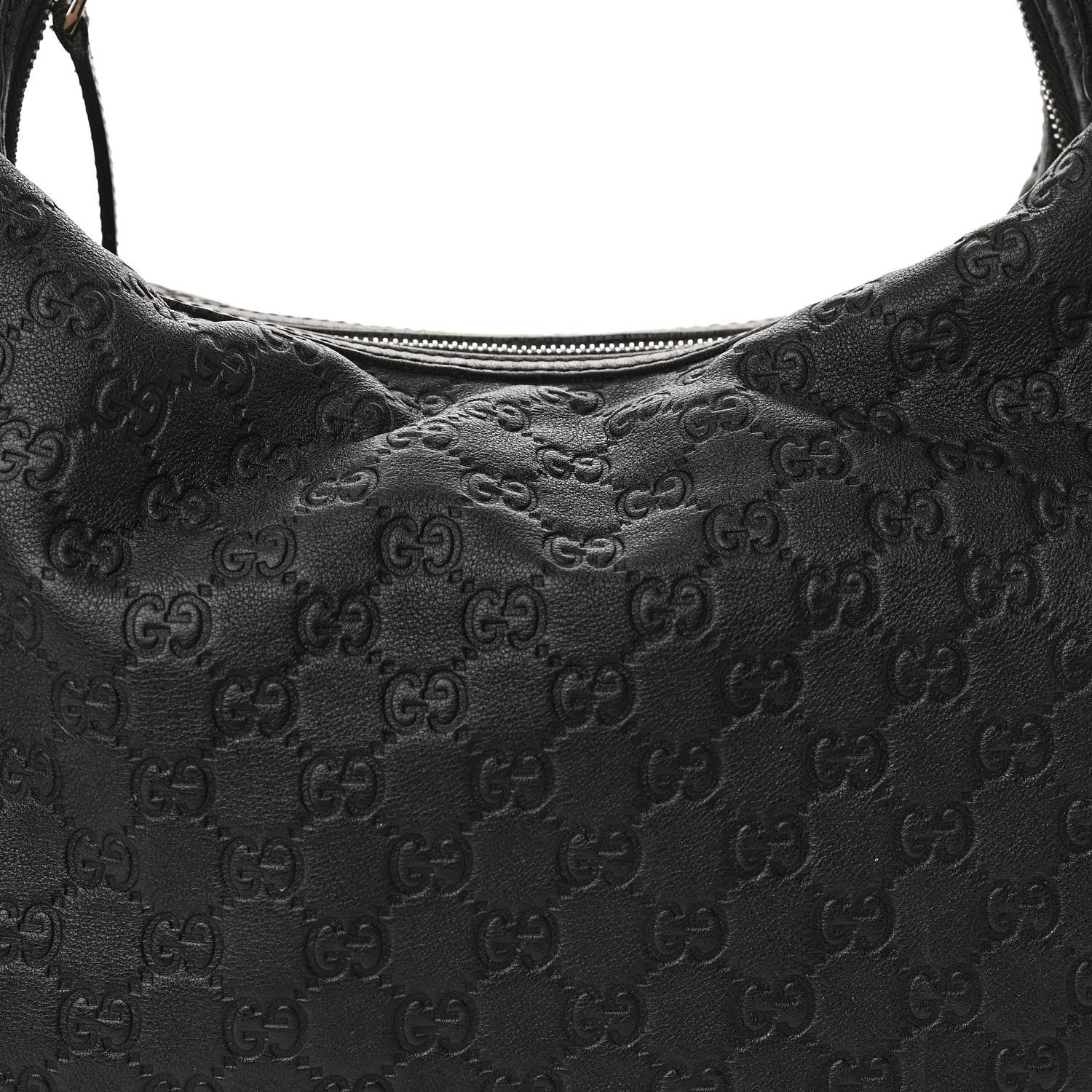 Gucci Guccissima Large GG Twins Hobo Black 8 of 11