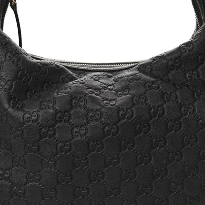 Gucci Guccissima Large GG Twins Hobo Black 8 of 11