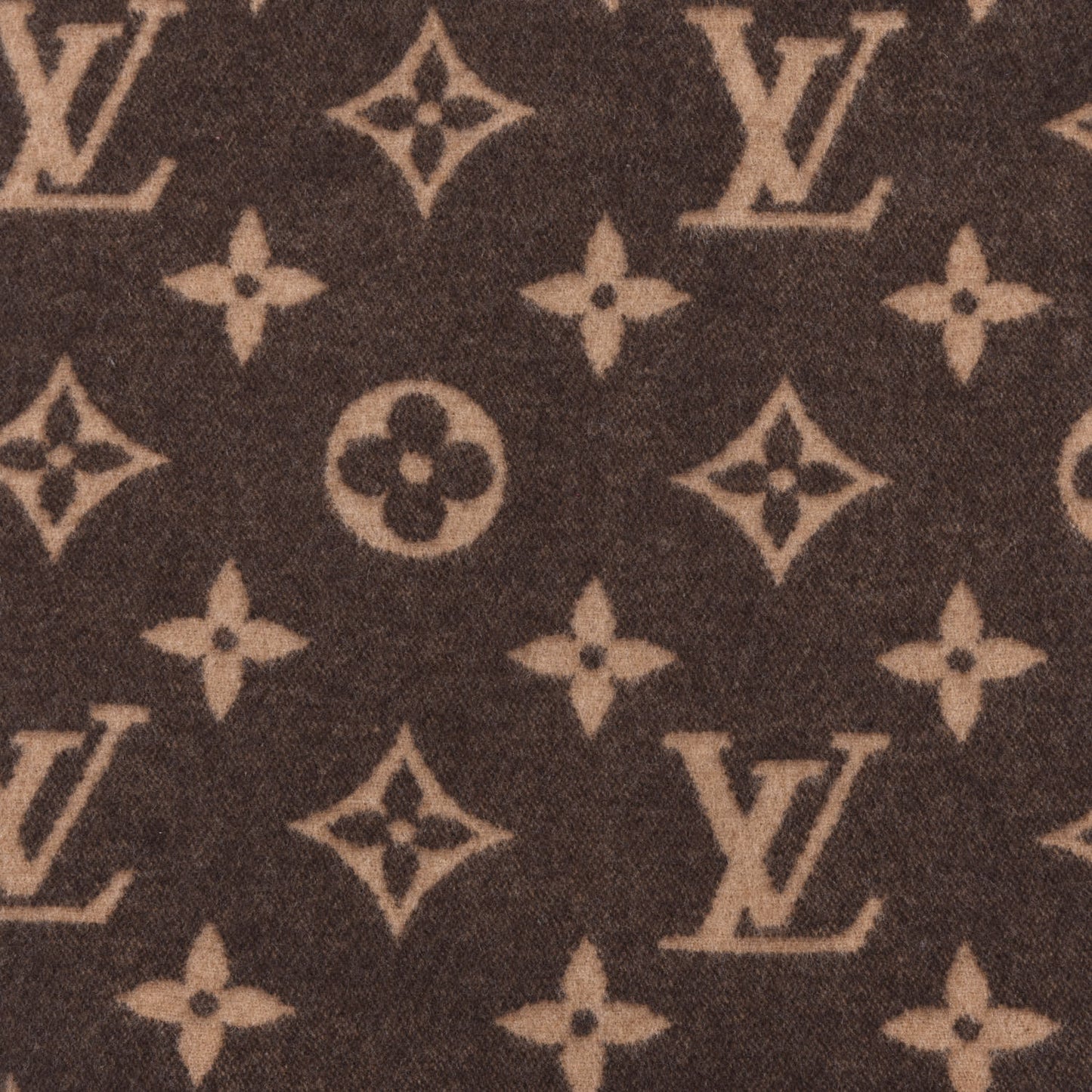 Wool Cashmere Neo Monogram Blanket