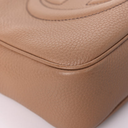 Gucci Pebbled Calfskin Small Soho Disco Bag Rose Beige 9 of 12