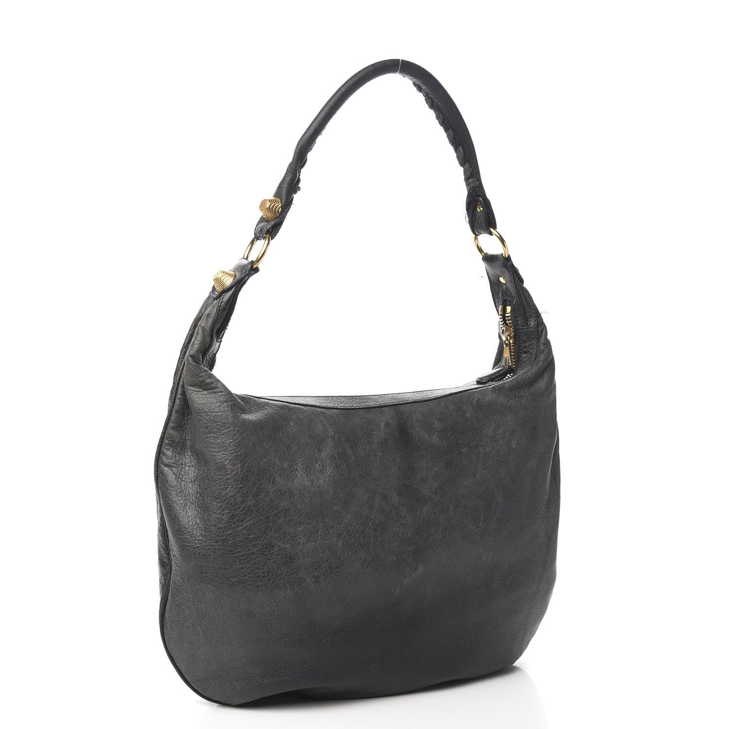 Balenciaga Chevre Giant 21 Gold Hardware Hobo Anthracite 2 of 13