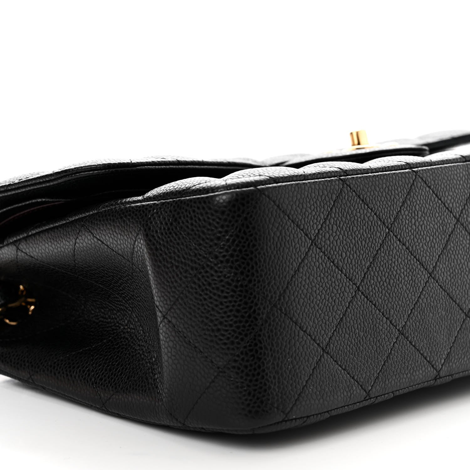 Chanel Caviar Quilted Jumbo Double Flap Black 9 of 16