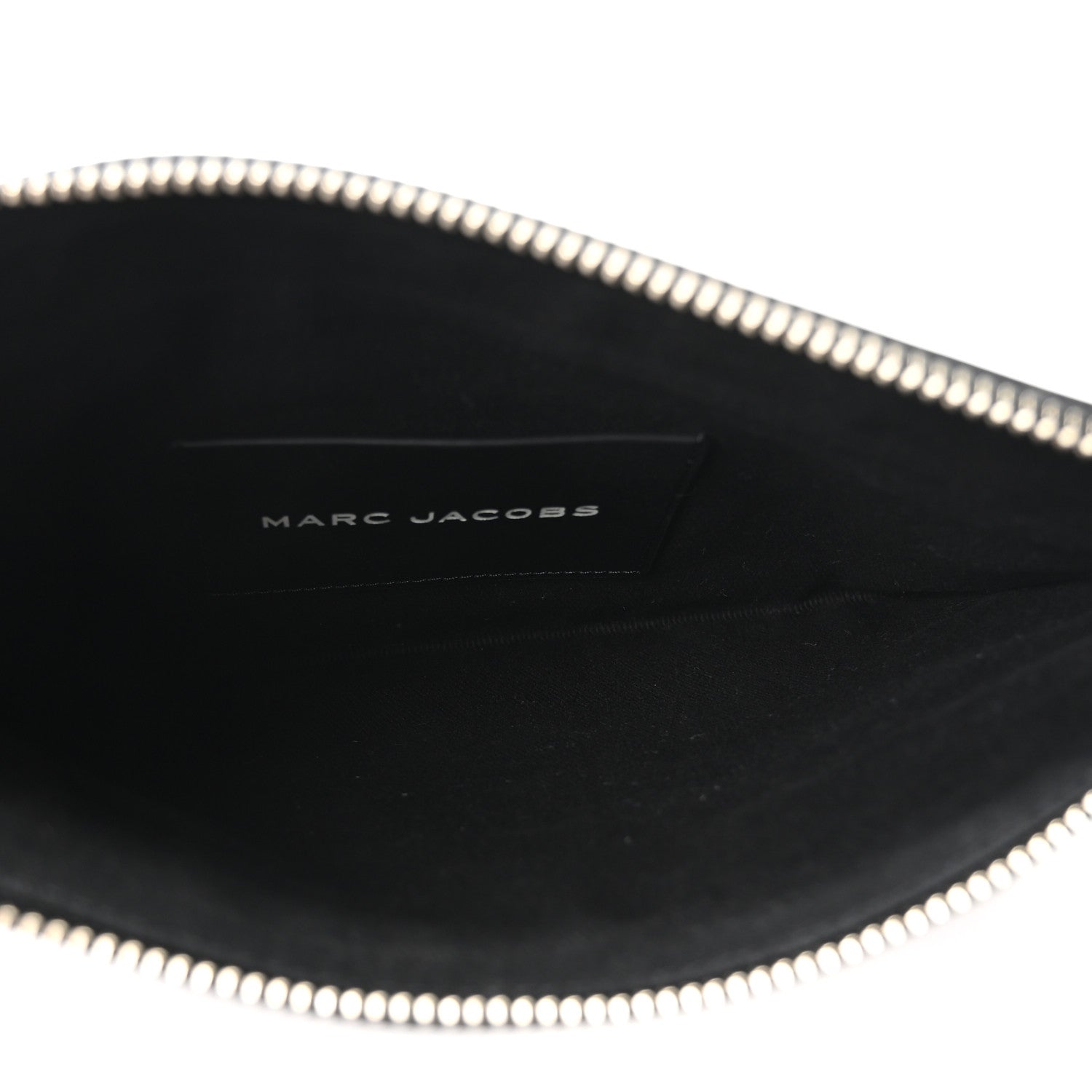 Marc Jacobs Denim Camo XL The Sack Flat Pouch Grey 5 of 9