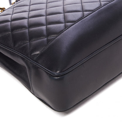 Chanel Lambskin Quilted Shoulder Bag Black 6 of 11