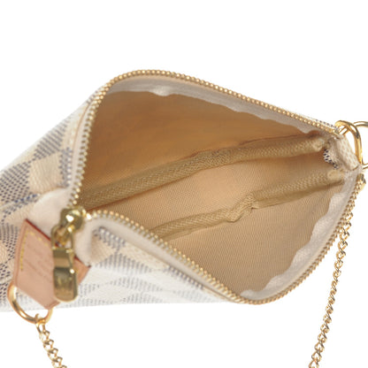Louis Vuitton Damier Azur Mini Pochette Accessories 5 of 6
