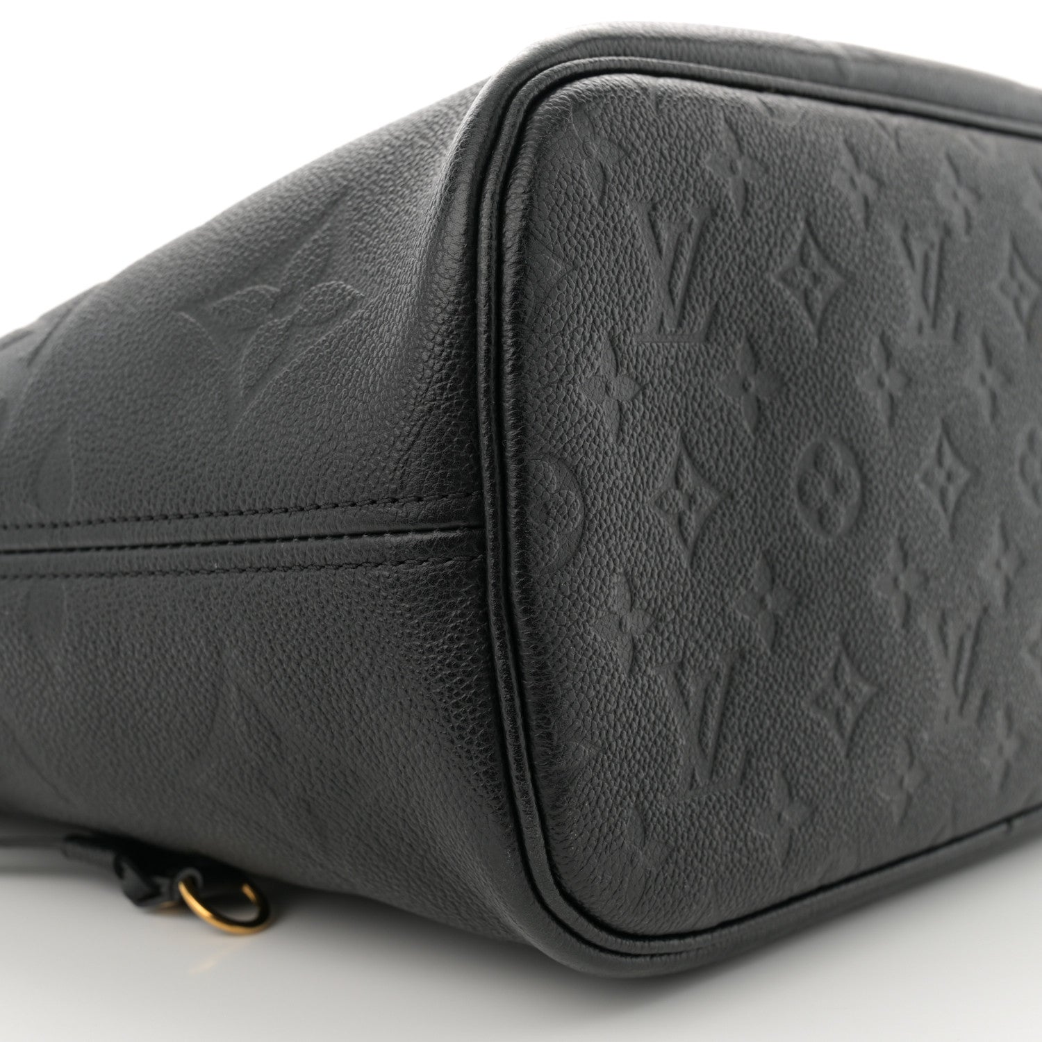 Louis Vuitton Empreinte Monogram Giant Neverfull MM Black 8 of 9