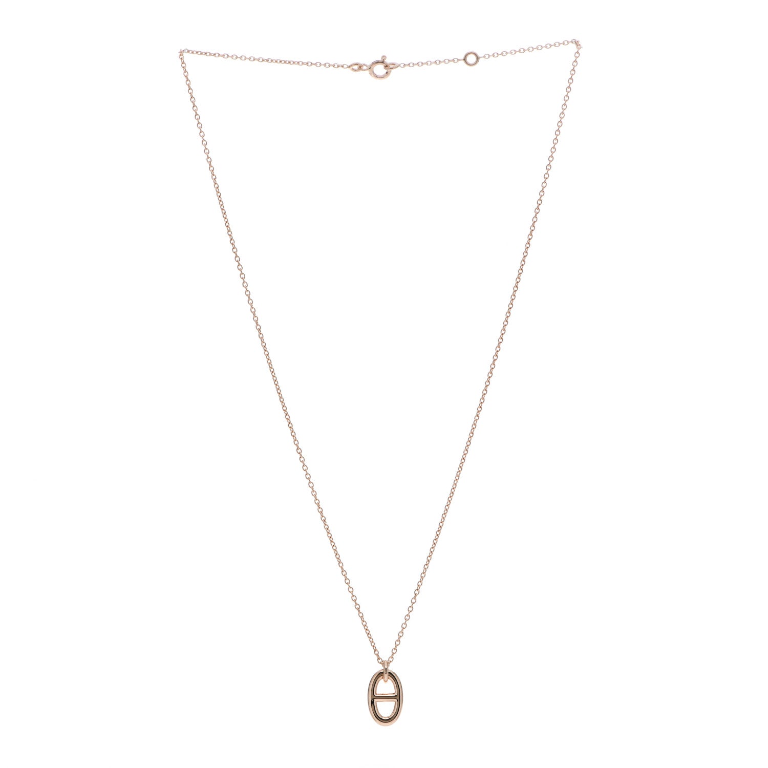 Hermes 18K Rose Gold PM Farandole Pendant Necklace 3 of 5