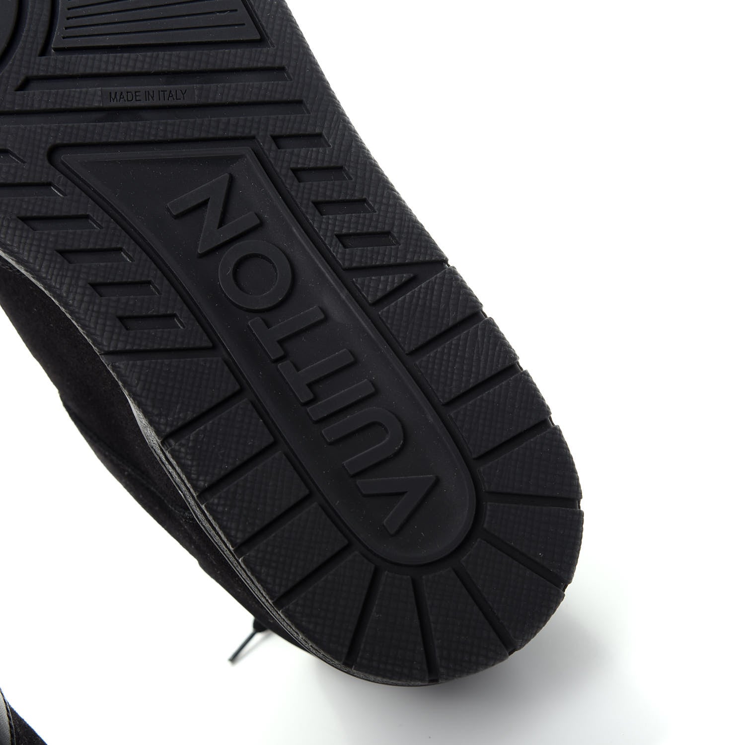 Louis Vuitton Suede Mens LV Trainer Sneakers 9.5 Black 9 of 11