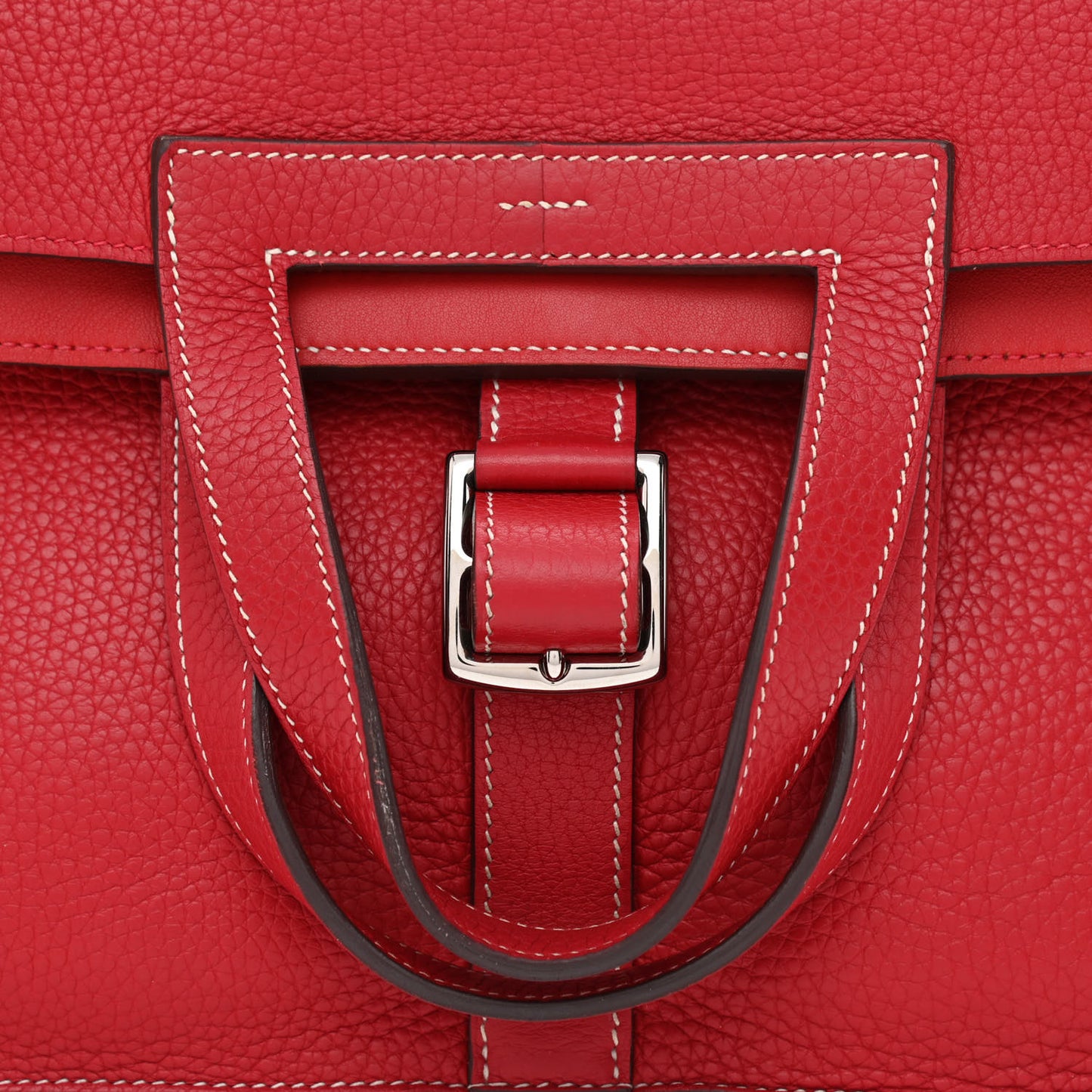 Taurillon Clemence Verso Halzan 31 GM Rouge Casaque Vermillion