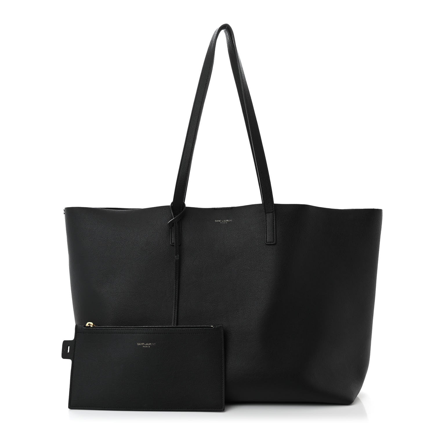 Saint Laurent Calfskin East West Shopping Tote Black 3 of 14