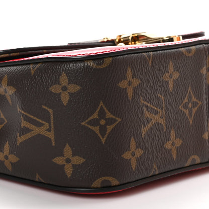 Louis Vuitton Patent Calfskin Monogram Cherrywood BB Scarlet 8 of 10