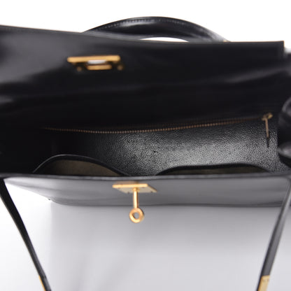 Hermes Box Kelly Sellier 32 Black 8 of 45