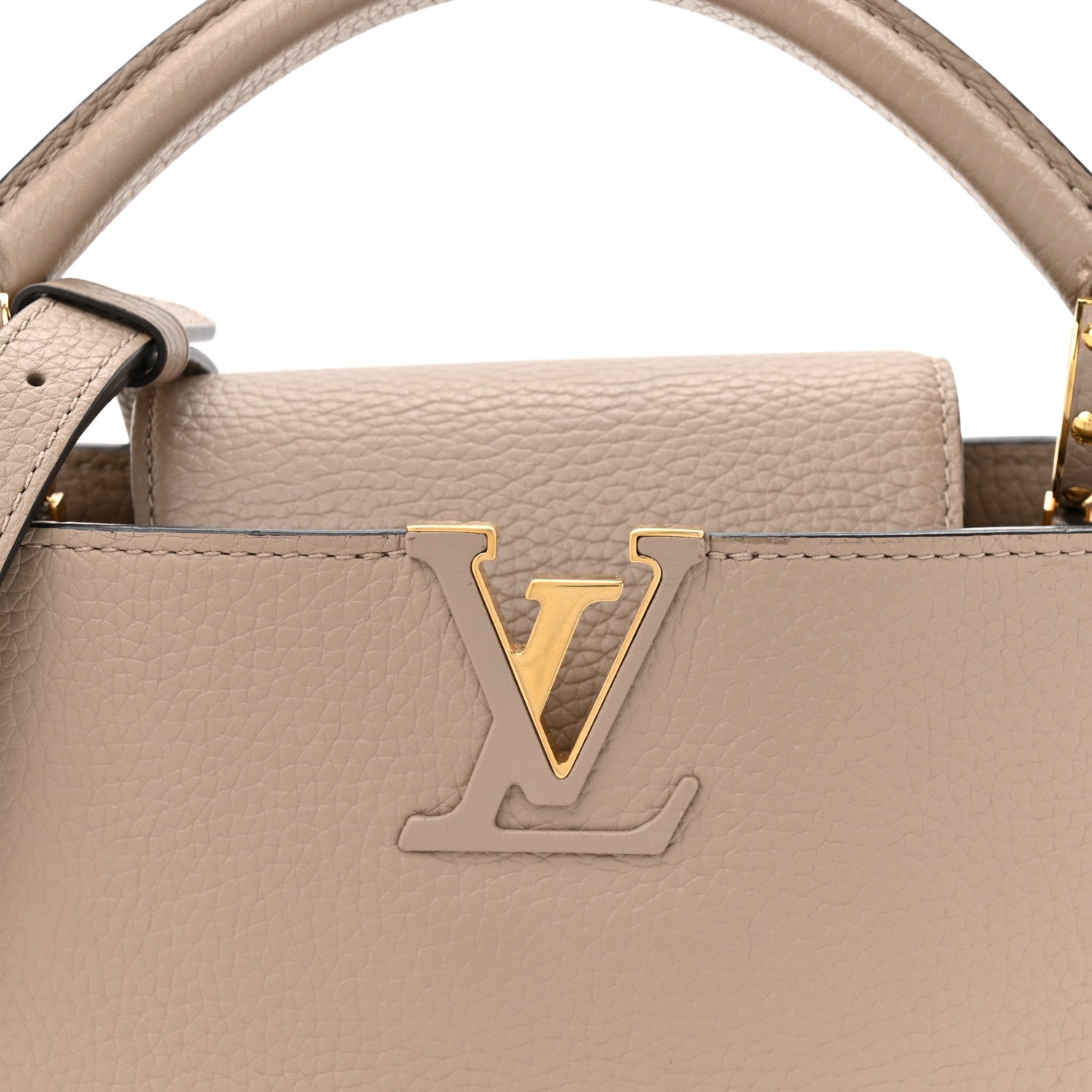 Louis Vuitton Taurillon Capucines BB Galet 1820115 – FASHIONPHILE