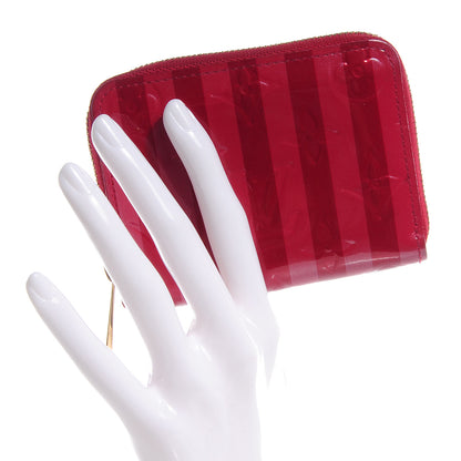 Louis Vuitton Vernis Rayures Zippy Coin Purse Pomme D'Amour 2 of 8