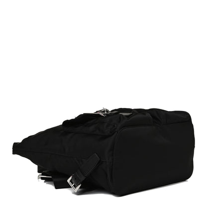 Prada Tessuto Nylon Saffiano Small Backpack Black 3 of 12