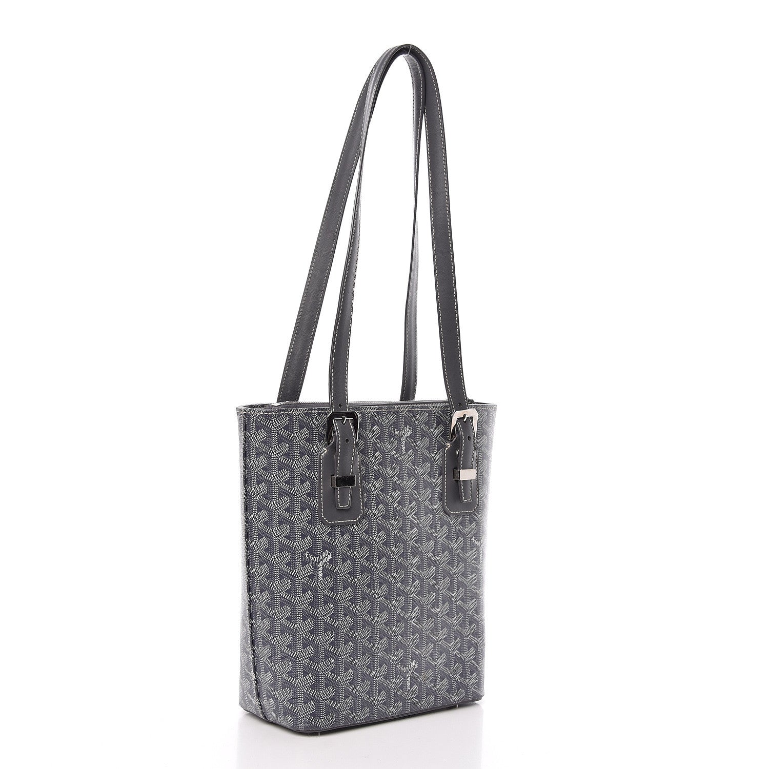 Goyard Goyardine Marie Galante PM Grey 3 of 9