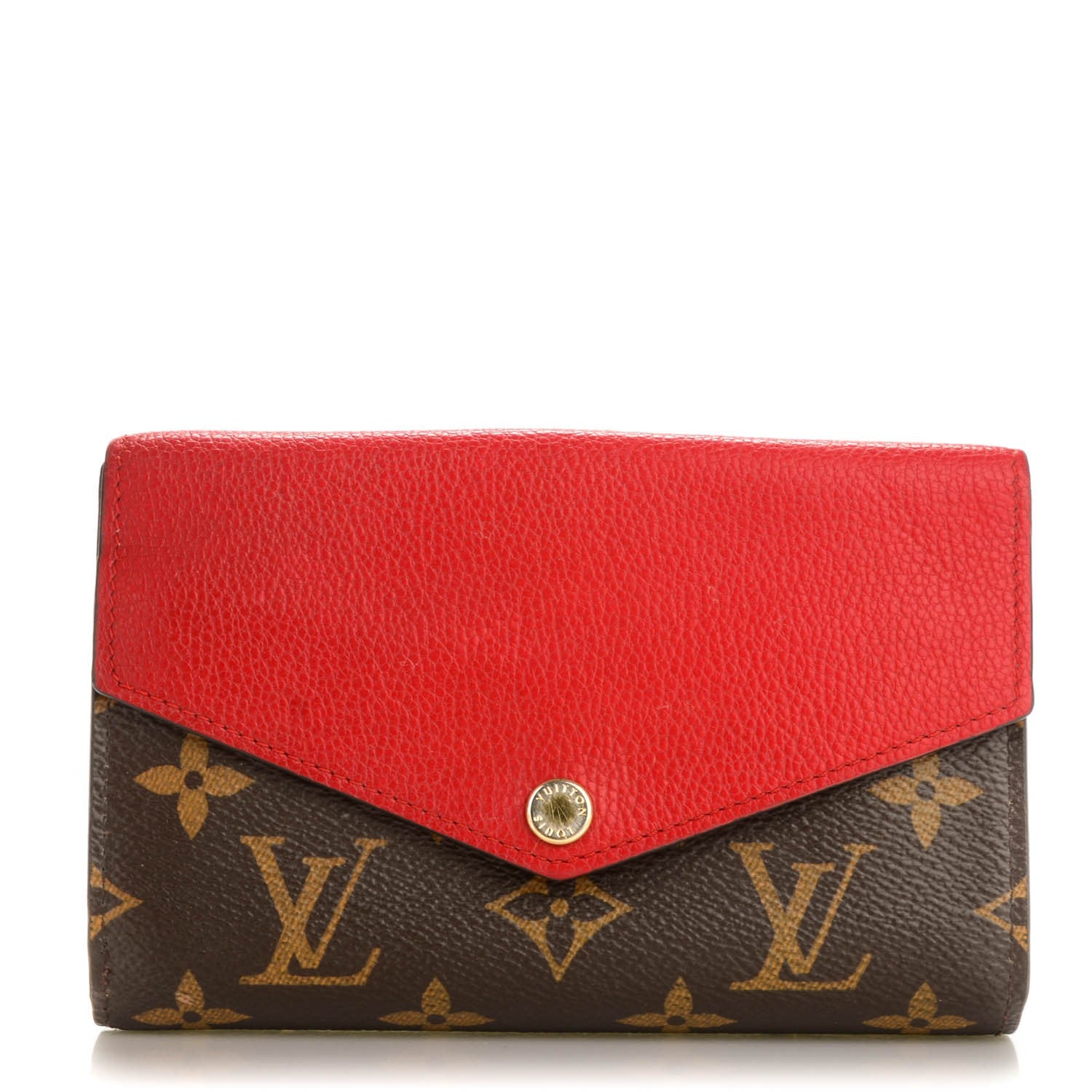 Louis Vuitton Monogram Pallas Compact Wallet Cherry 1 of 8