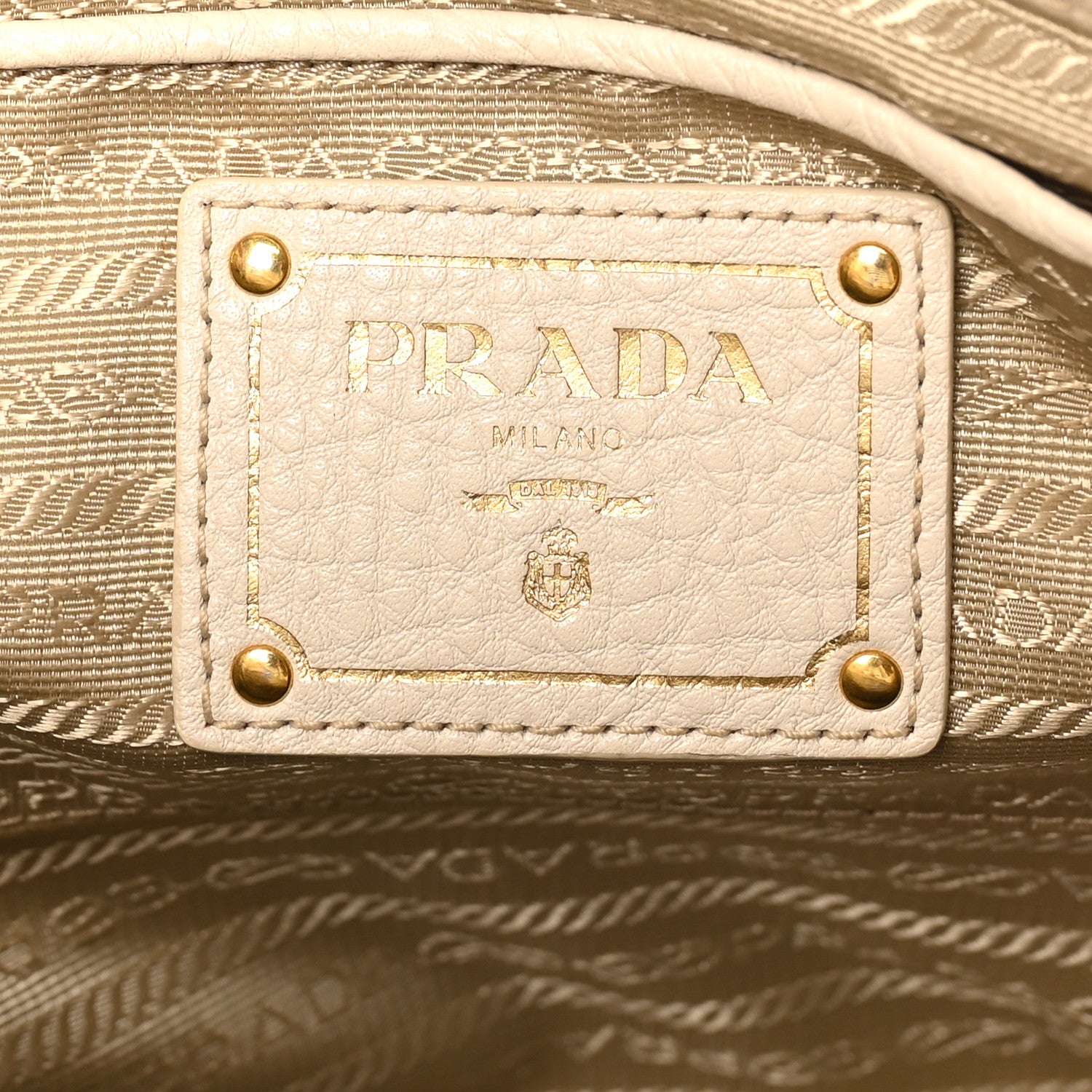 Prada Vitello Daino Top Handle Tote Talco 6 of 11