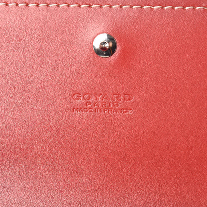 Goyard Goyardine Varenne Long Wallet Red 6 of 6