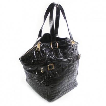 Saint Laurent Patent Croc Downtown Tote 3 of 10