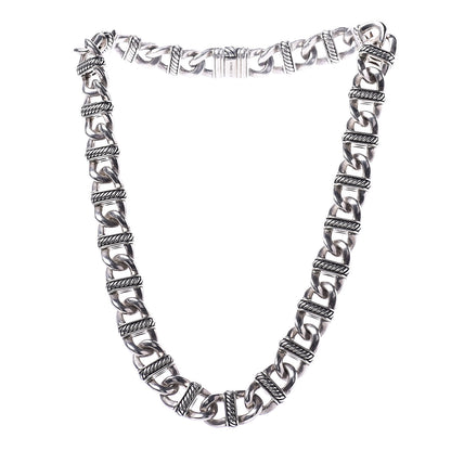 David Yurman Sterling Silver Madison Link Chain Necklace 3 of 5