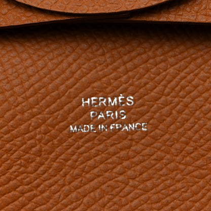 Hermes Epsom Bastia Coin Purse Gold 6 of 8